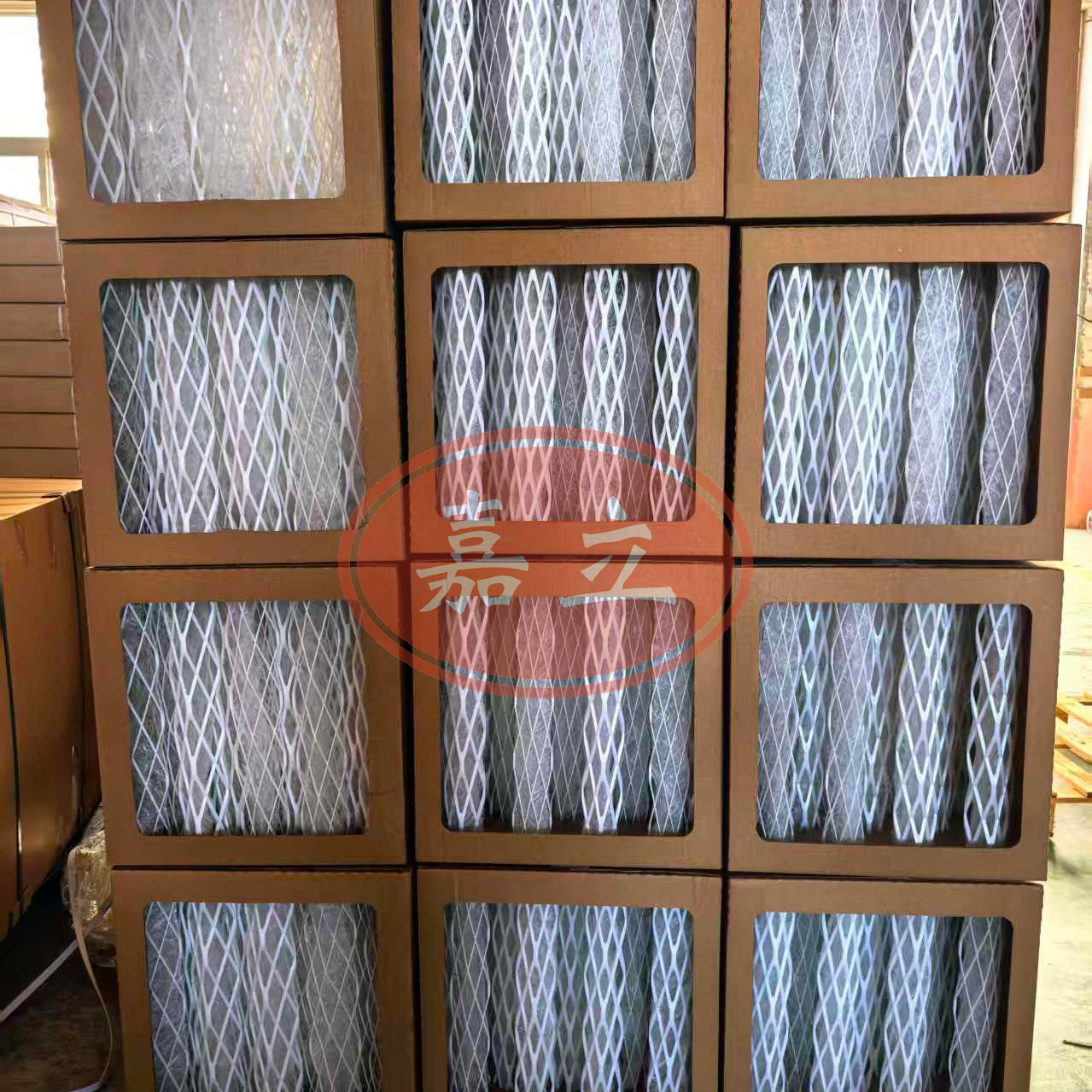 河南3D柱型漆雾过滤收集器